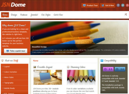 JSN Dome Joomla Template