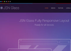 JSN Glass Joomla Template