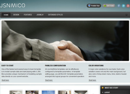 JSN Mico Joomla Template