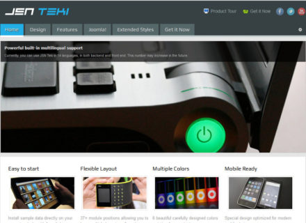 JSN Teki Joomla Template