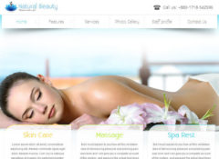 Natural Beauty Joomla Template