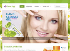 Beauty Joomla Template