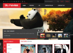 BT Movies Joomla Template