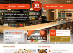 BT Restaurant Joomla Template