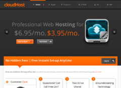 CloudHost Joomla Template