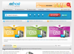 EzHost Joomla Template