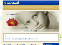 GoodWill Joomla Template