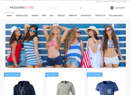 JM-Modern-Store Joomla Template