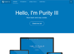 Purity III Joomla Template