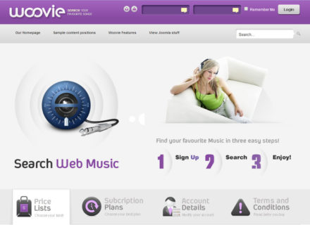 Woovie Joomla Template