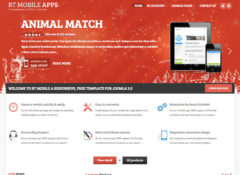 BT Mobile Apps Joomla Template