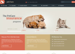 PetCare Joomla template